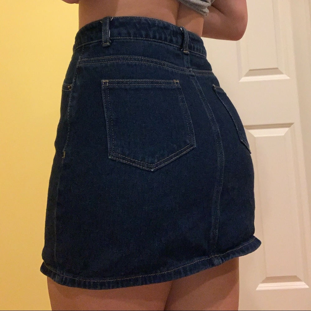 Denim skirt